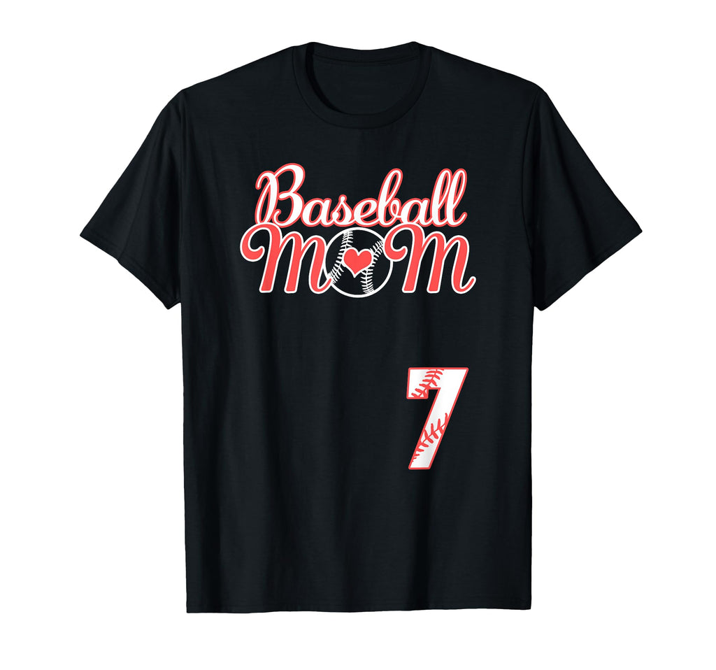 Baseball Mom Mothers Day 7 Baseball T-Shirt - Streetwear Style Men Women - T-Shirt, Sweatshirt, Hoodie