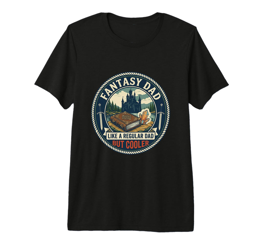 Mens Funny Fantasy Dad Gamer Rpg Story T-Shirt - Unique Graphic for Adults - T-Shirt, Sweatshirt, Hoodie
