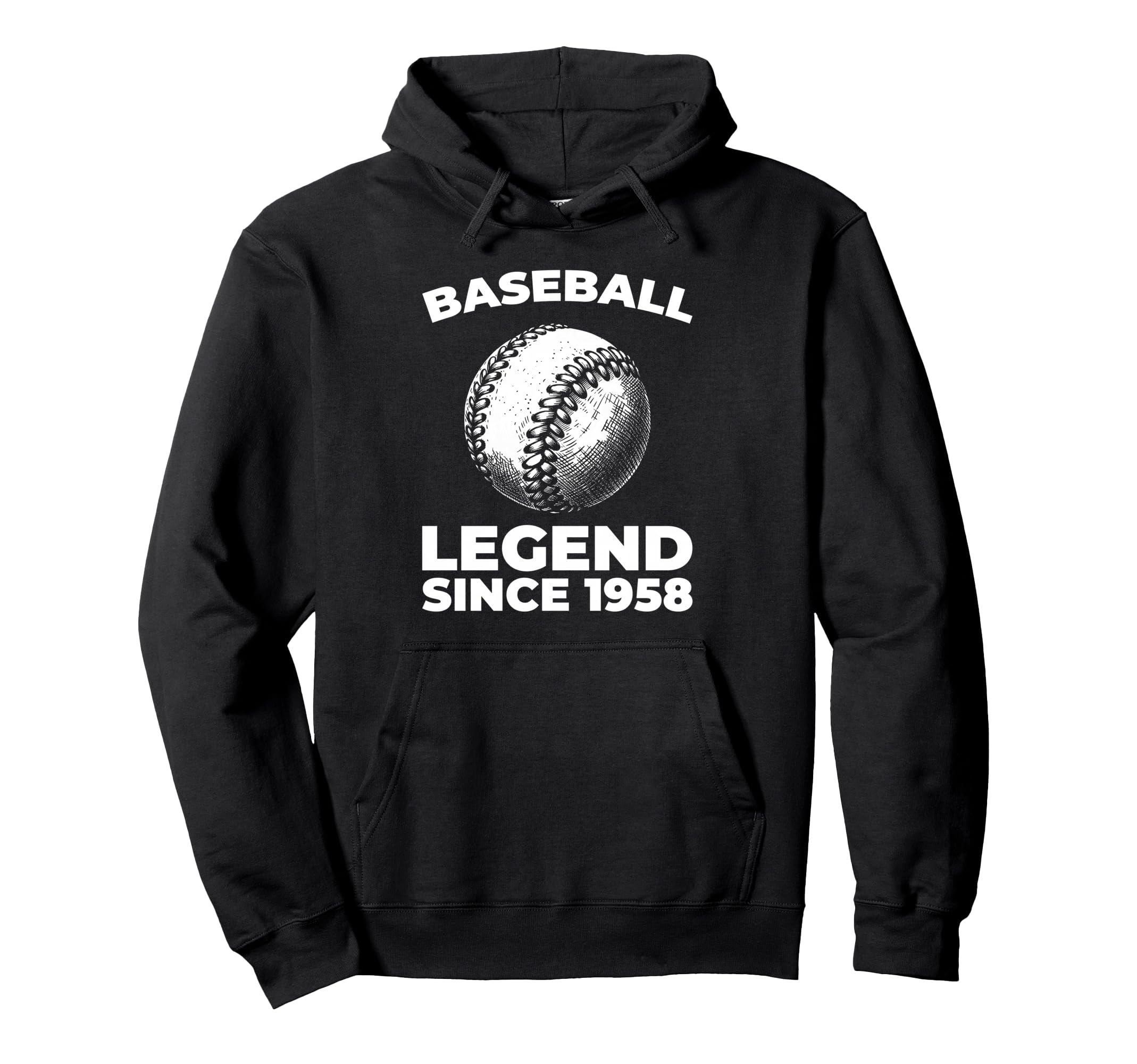 Born 1958 Baseballer Sport Team Player Hoodie - Streetwear Style Men Women - T-Shirt, Sweatshirt, Hoodie
