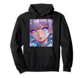 Anime Vaporwave Egirl Aesthetic Hoodie - Fun Novelty Design Men Women - T-Shirt, Sweatshirt, Hoodie