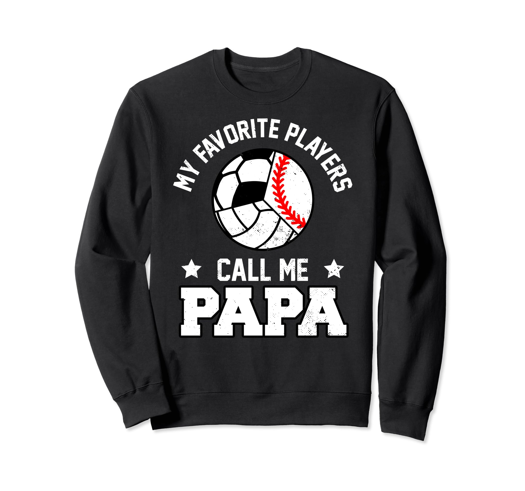 My Favorites Baseball Volleyball Sweatshirt - Graphic Print for Adults - T-Shirt, Sweatshirt, Hoodie