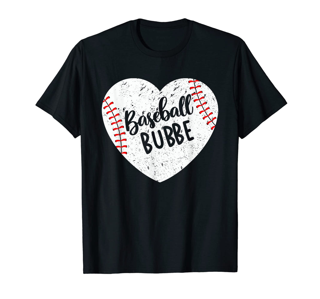 Baseball Bubbe Heart Baseball T-Shirt - Casual Everyday Wear for Adults - T-Shirt, Sweatshirt, Hoodie