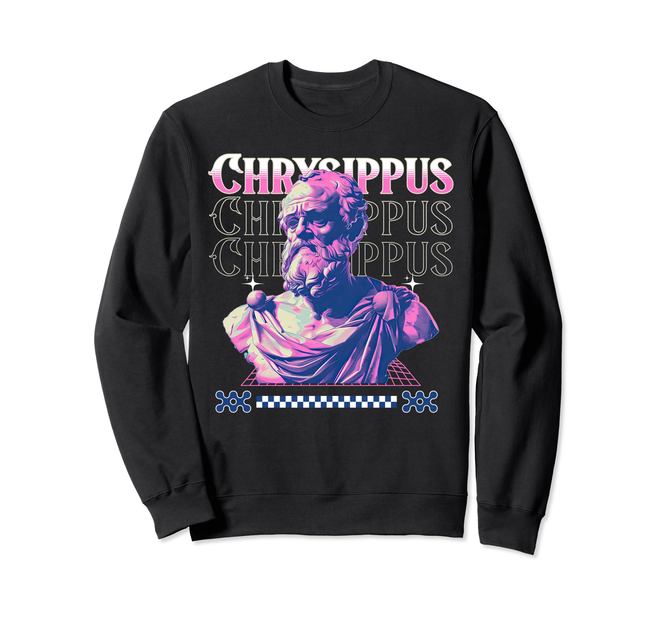 Chrysippus Stoic Philosopher Sweatshirt - Fun Novelty Design for Adults - T-Shirt, Sweatshirt, Hoodie