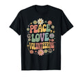 Volunteer 60S 70S Hippie Peace Love T-Shirt - Unique Graphic Unisex - T-Shirt, Sweatshirt, Hoodie