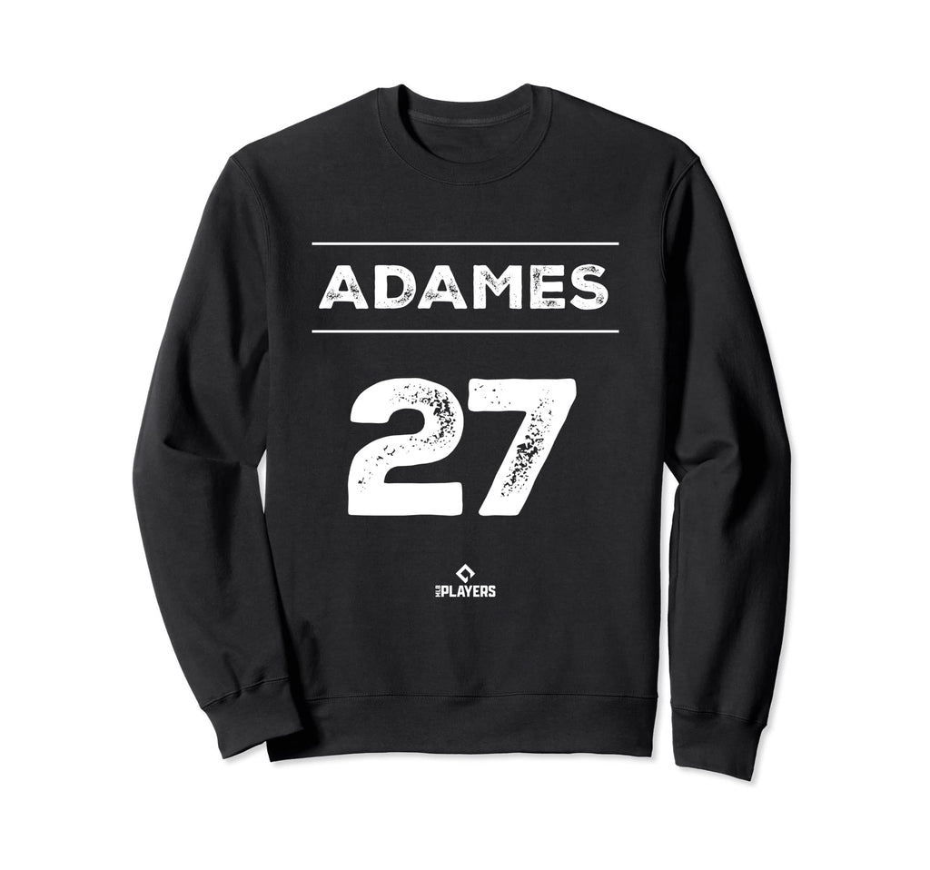 Willy Adames 27 Mlbpa Milwaukee Sweatshirt - Custom Art Print Men Women - T-Shirt, Sweatshirt, Hoodie