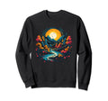 Autumn Drawin Colorful Blue Trees Sweatshirt - Trendy Graphic Men Women - T-Shirt, Sweatshirt, Hoodie