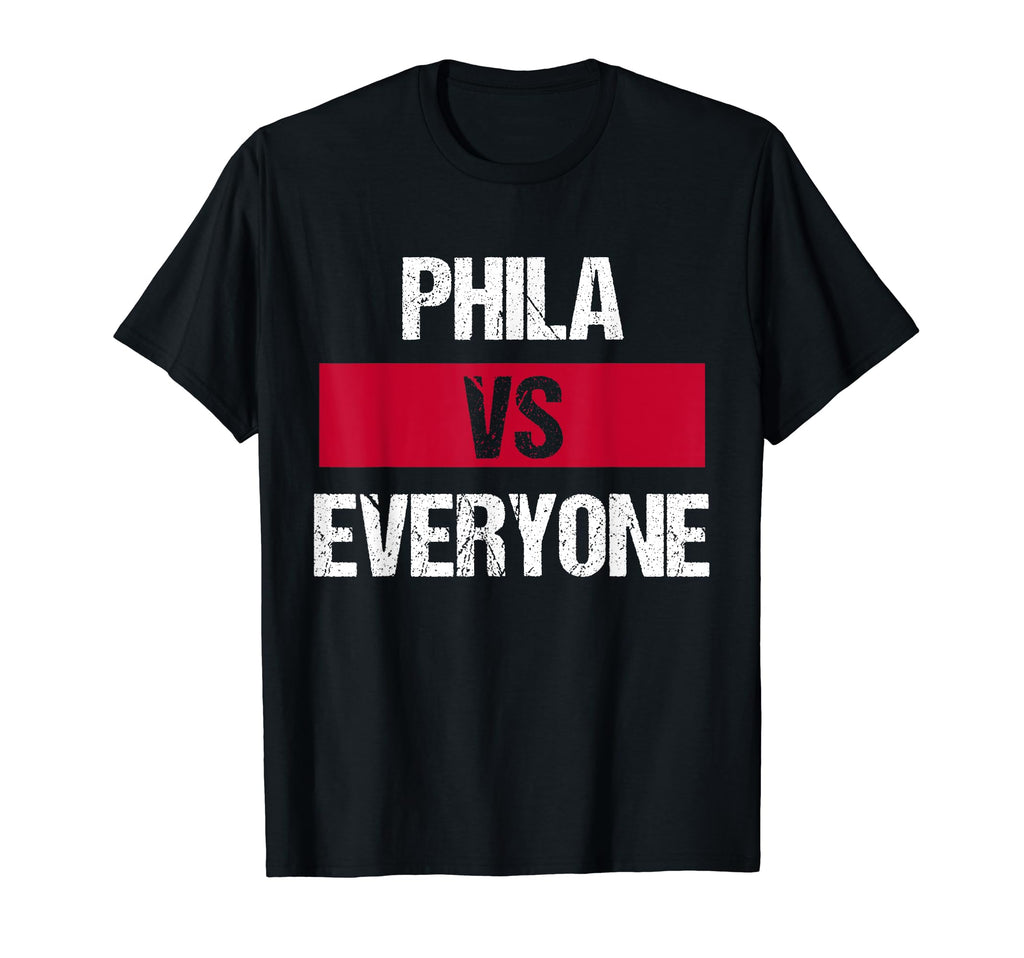 Distressed Philadelphia Hoodie - Unique Graphic Unisex - T-Shirt, Sweatshirt, Hoodie