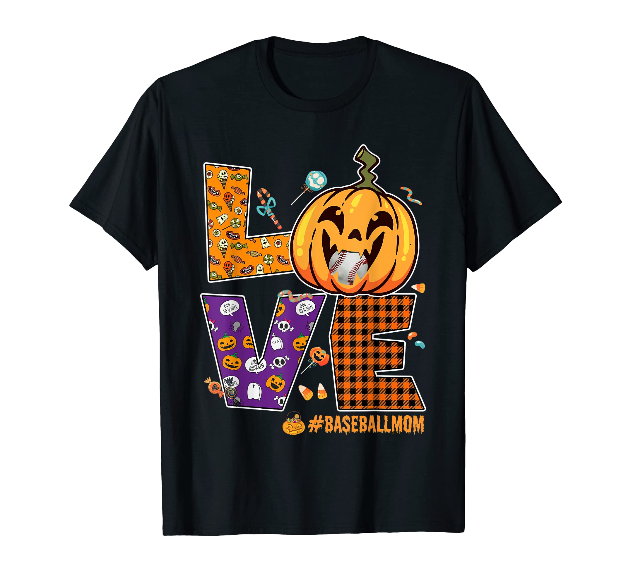 Mother Costume Love Letter Baseball T-Shirt - Fun Novelty Design Men Women - T-Shirt, Sweatshirt, Hoodie