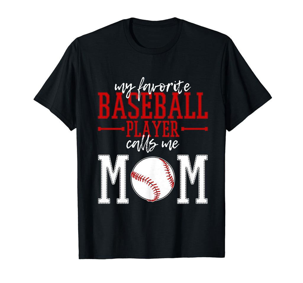 Baseball Player Mom Mama Mothers Day T-Shirt - Minimalist Print Men Women - T-Shirt, Sweatshirt, Hoodie