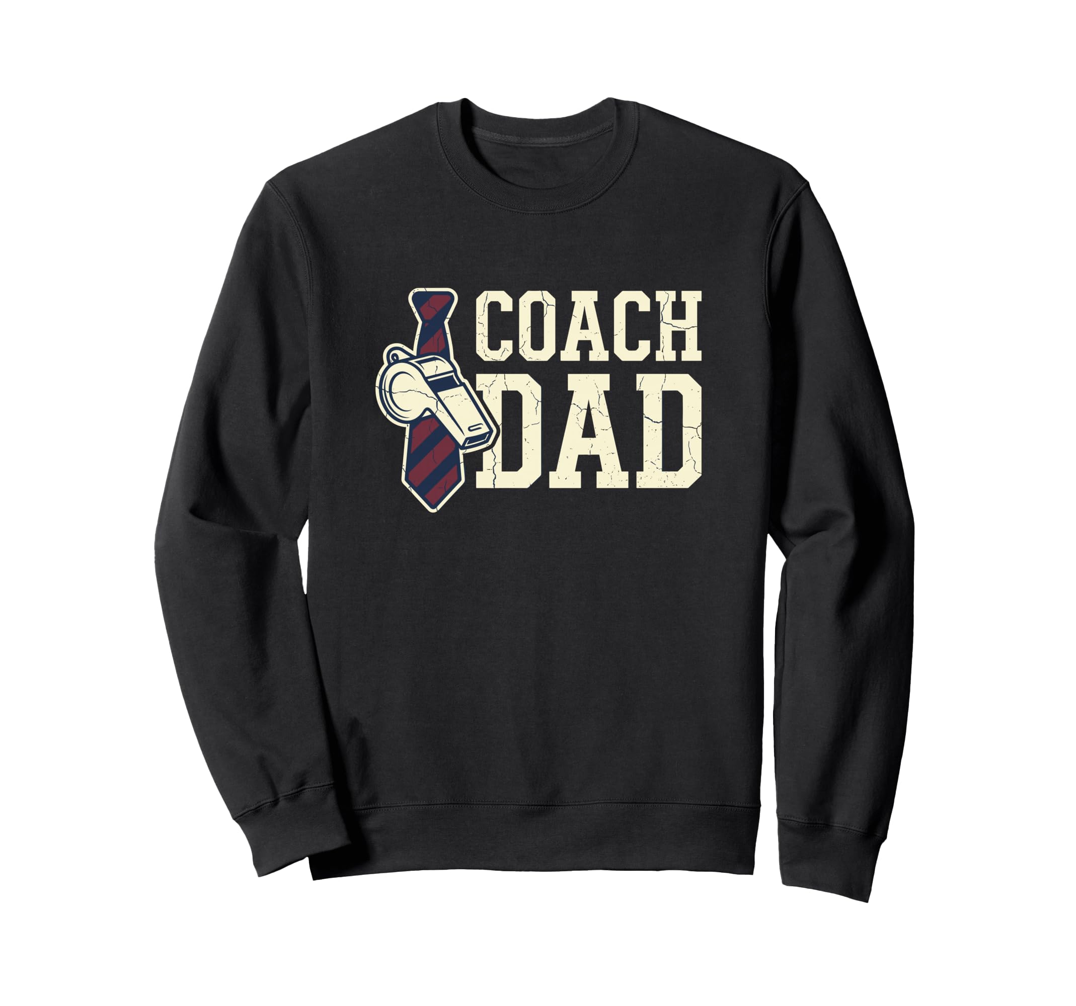 Coach Dad Baseball Sports Father Sweatshirt - Fun Novelty Design Unisex - T-Shirt, Sweatshirt, Hoodie