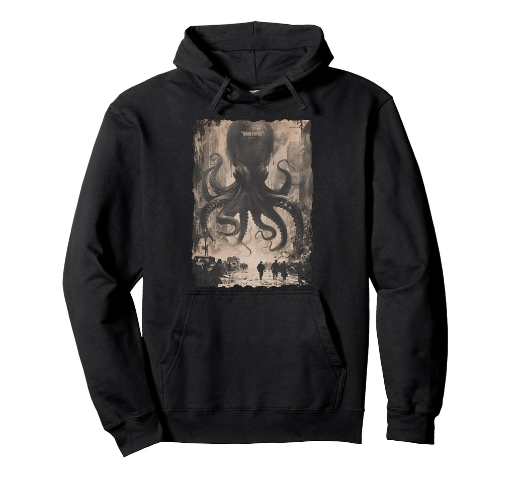 Y2K Streetwear Octopus Horror Monster Hoodie - Custom Art Print for Adults - T-Shirt, Sweatshirt, Hoodie