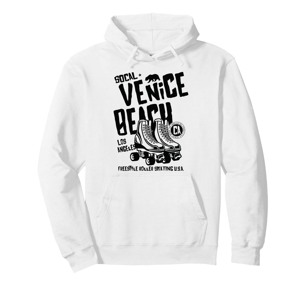 Venice Beach California Roller Skate Hoodie - Casual Everyday Wear Unisex - T-Shirt, Sweatshirt, Hoodie