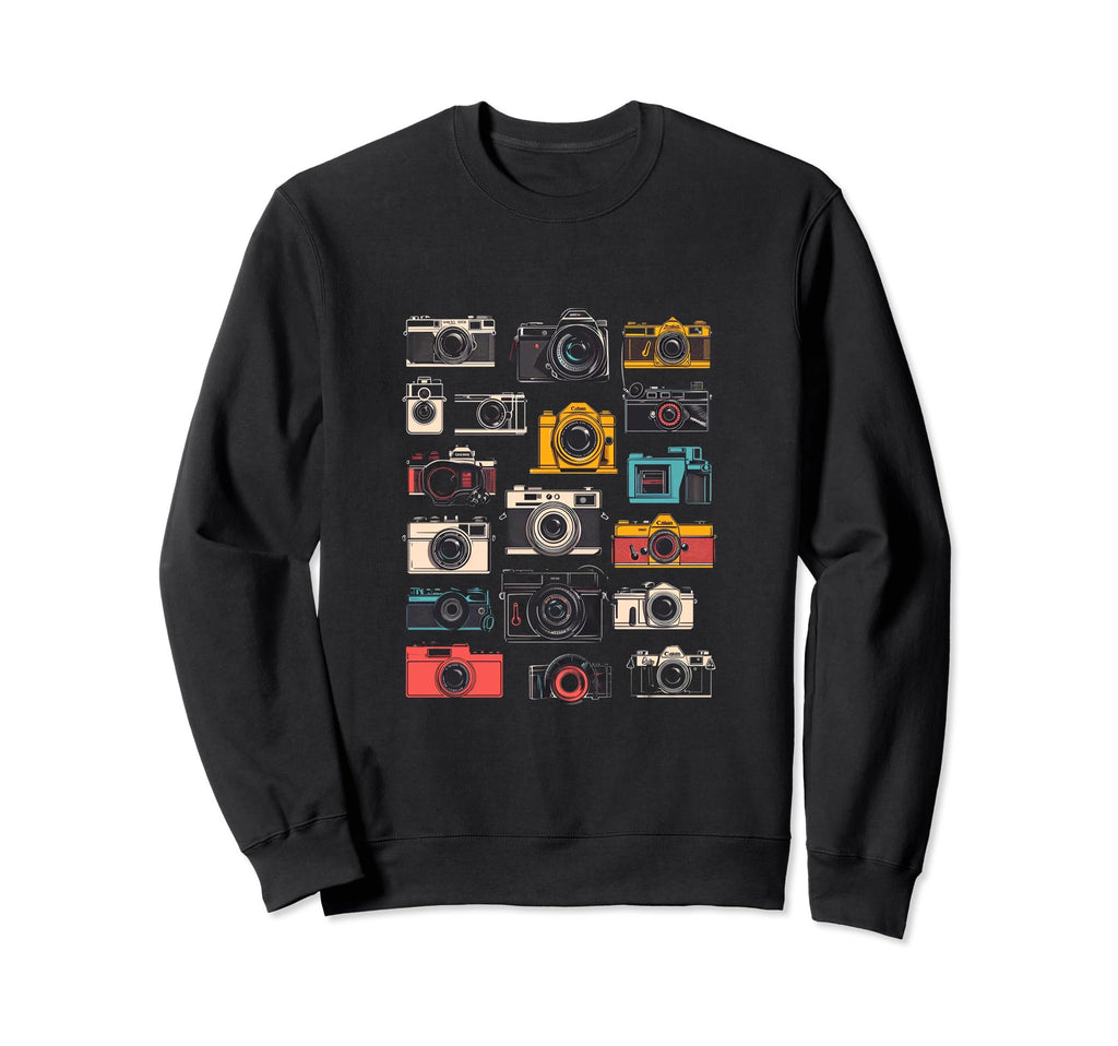 Photography Camera Photographer Sweatshirt - Novelty Apparel Men Women - T-Shirt, Sweatshirt, Hoodie