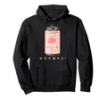 Japanese Peach Soft Drink Aesthetic Vaporwave Hoodie - Graphic Print Unisex - T-Shirt, Sweatshirt, Hoodie