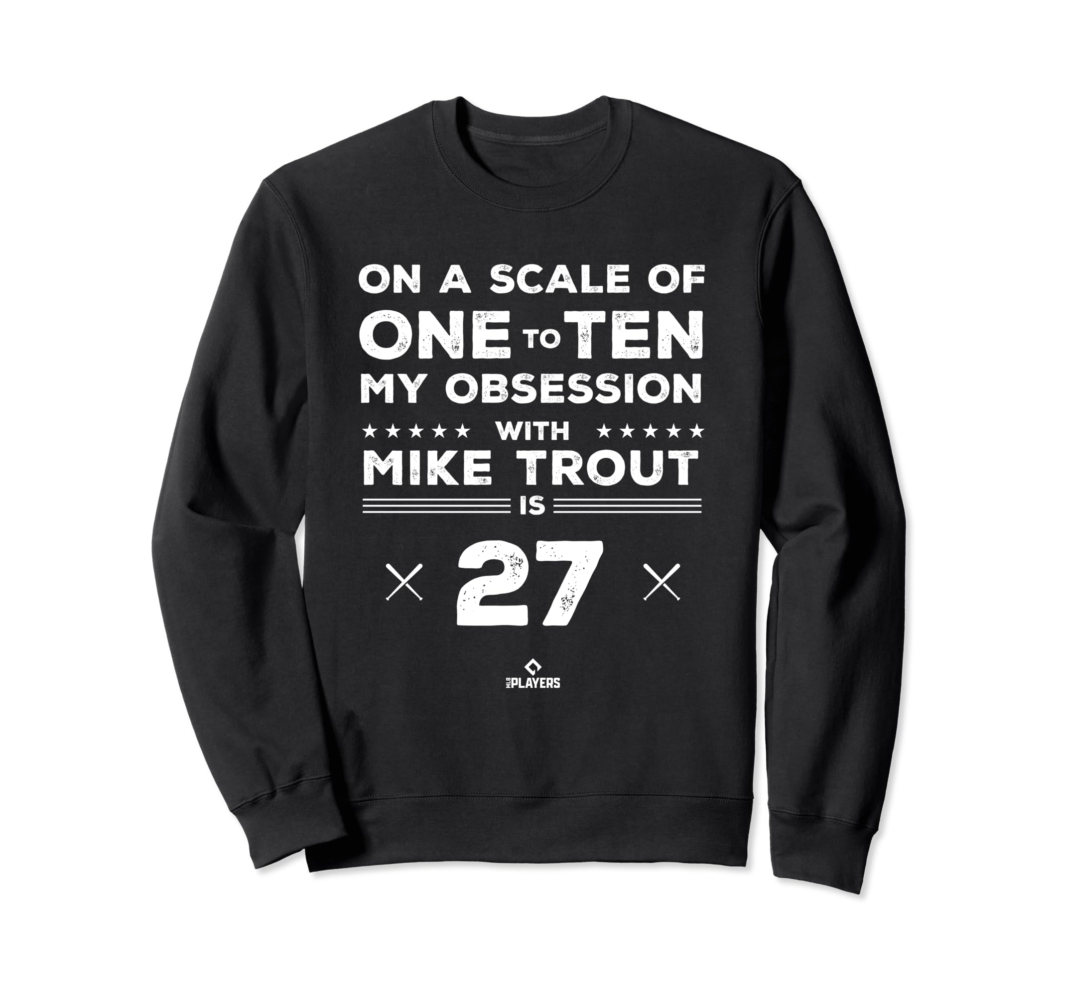 Mike Trout Obsession Funny Los Angeles Sweatshirt - Novelty Apparel Unisex - T-Shirt, Sweatshirt, Hoodie
