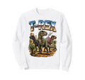 T Rex 70S 90S Dinosaur Sweatshirt - Aesthetic Graphic Men Women - T-Shirt, Sweatshirt, Hoodie