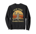 New York Basketball Sunset Sweatshirt - Trendy Graphic Men Women - T-Shirt, Sweatshirt, Hoodie