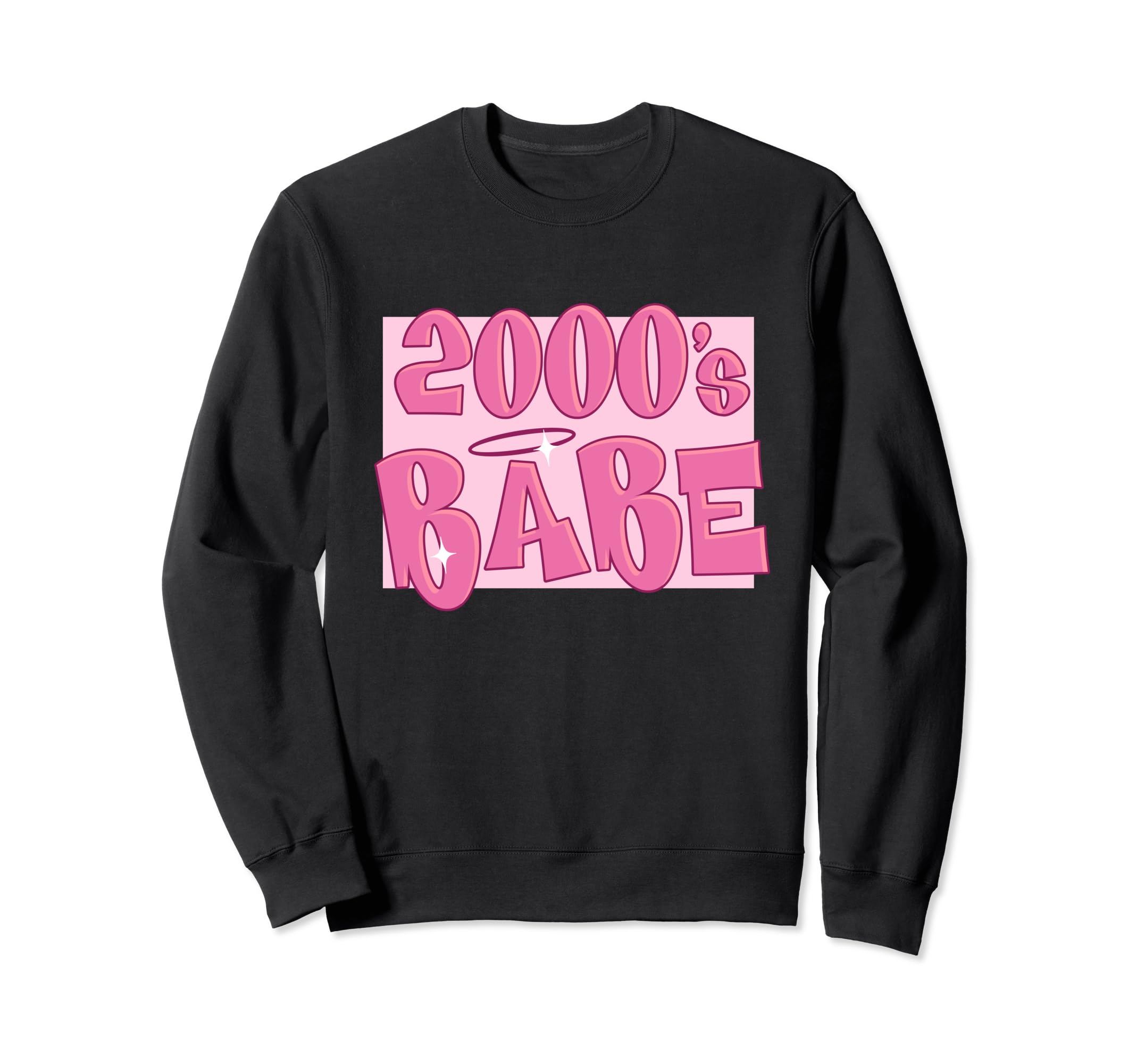 2000S Babe Y2K Era Aesthetic Angel Sweatshirt - Minimalist Print Unisex - T-Shirt, Sweatshirt, Hoodie