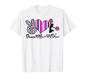 Peace Love Cheer T-Shirt - Casual Everyday Wear Men Women - T-Shirt, Sweatshirt, Hoodie
