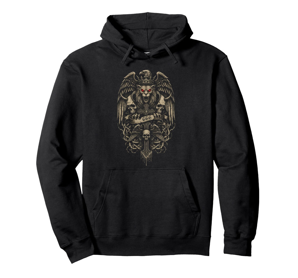 Occult Y2K Grunge Aesthetic Alt Hoodie - Casual Everyday Wear Men Women - T-Shirt, Sweatshirt, Hoodie