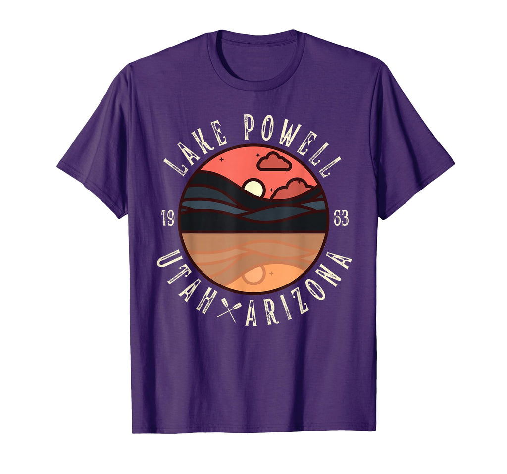 Lake Powell Utah Arizona Sunset T-Shirt - Casual Everyday Wear for Adults - T-Shirt, Sweatshirt, Hoodie