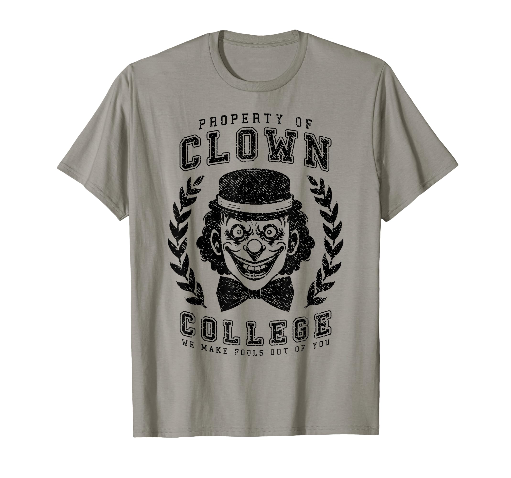 Clown College Graduate Funny Circus T-Shirt - Custom Art Print Unisex - T-Shirt, Sweatshirt, Hoodie
