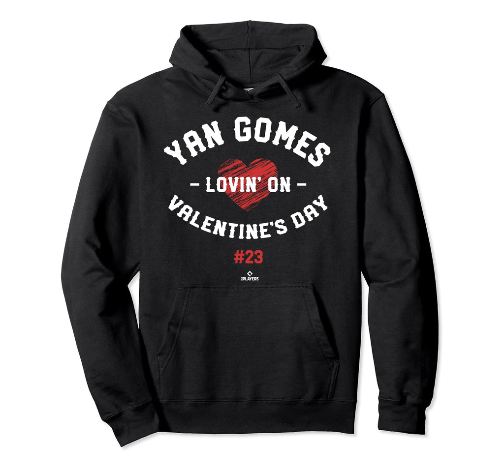 Yan Gomes Lovin Valentines Day Chicago Hoodie - Fun Novelty Design Unisex - T-Shirt, Sweatshirt, Hoodie