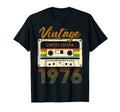 Cassette Tape 1976 45Th Birthday T-Shirt - Unique Graphic for Adults - T-Shirt, Sweatshirt, Hoodie