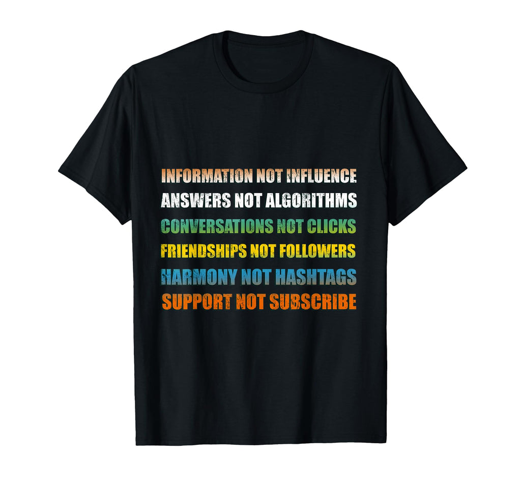 Distressed Anti Social Media T-Shirt - Fun Novelty Design for Adults - T-Shirt, Sweatshirt, Hoodie