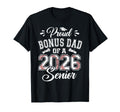 Proud Bonus Dad 2026 Senior Baseball T-Shirt - Aesthetic Graphic Men Women - T-Shirt, Sweatshirt, Hoodie