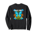 Butterfly Smile Y2K Grunge Sweatshirt - Custom Art Print Men Women - T-Shirt, Sweatshirt, Hoodie
