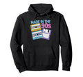 Made 90S Cassette Tape Floppy Disk Hoodie - Minimalist Print Unisex - T-Shirt, Sweatshirt, Hoodie