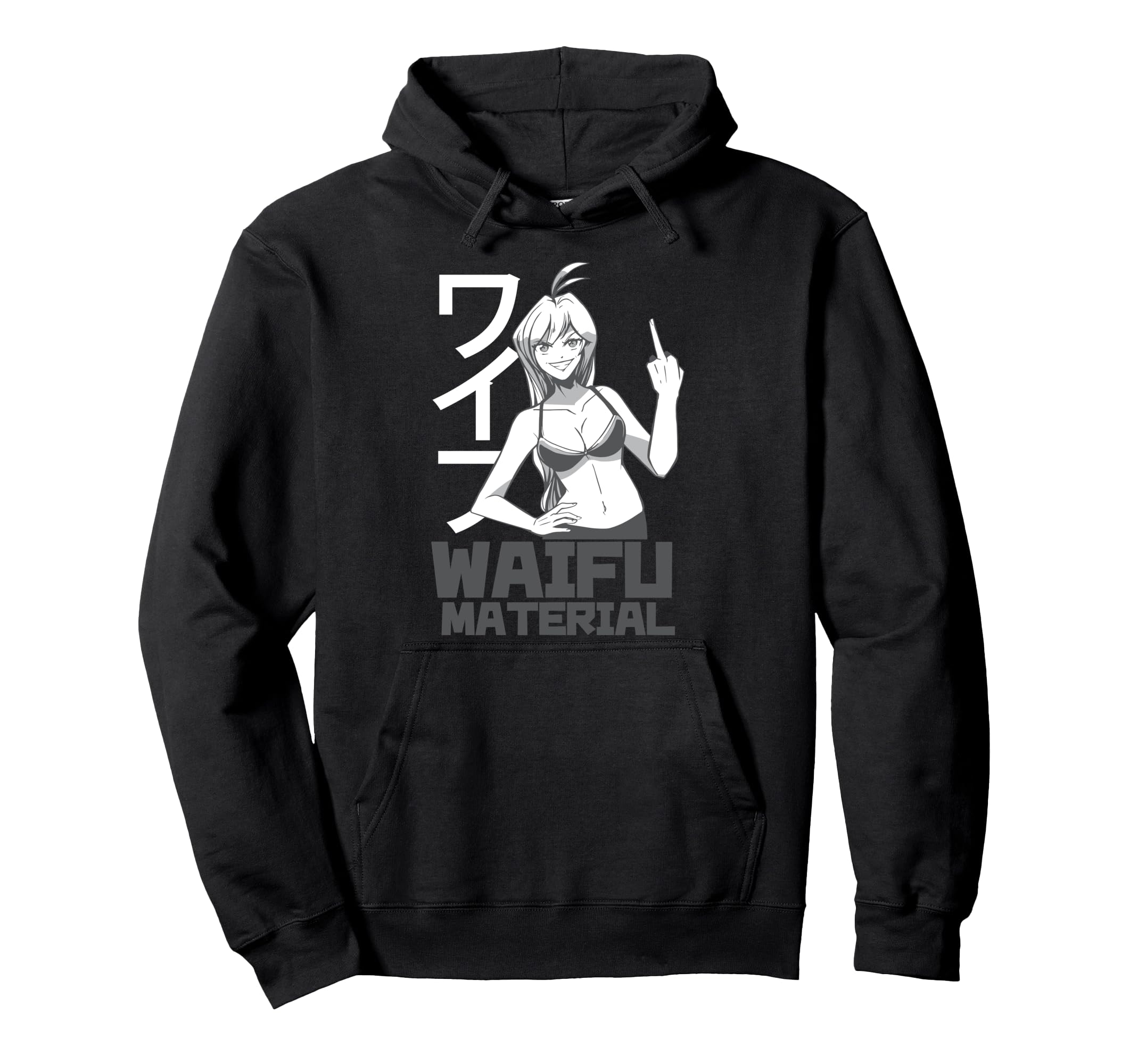Waifu Material Anime Hentai Manga Hoodie - Streetwear Style Men Women - T-Shirt, Sweatshirt, Hoodie