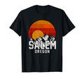 Salem Oregon Mountain Sunset T-Shirt - Graphic Print Unisex - T-Shirt, Sweatshirt, Hoodie