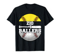 Zio Ballers Funny Softball Baseball T-Shirt - Fun Novelty Design Men Women - T-Shirt, Sweatshirt, Hoodie