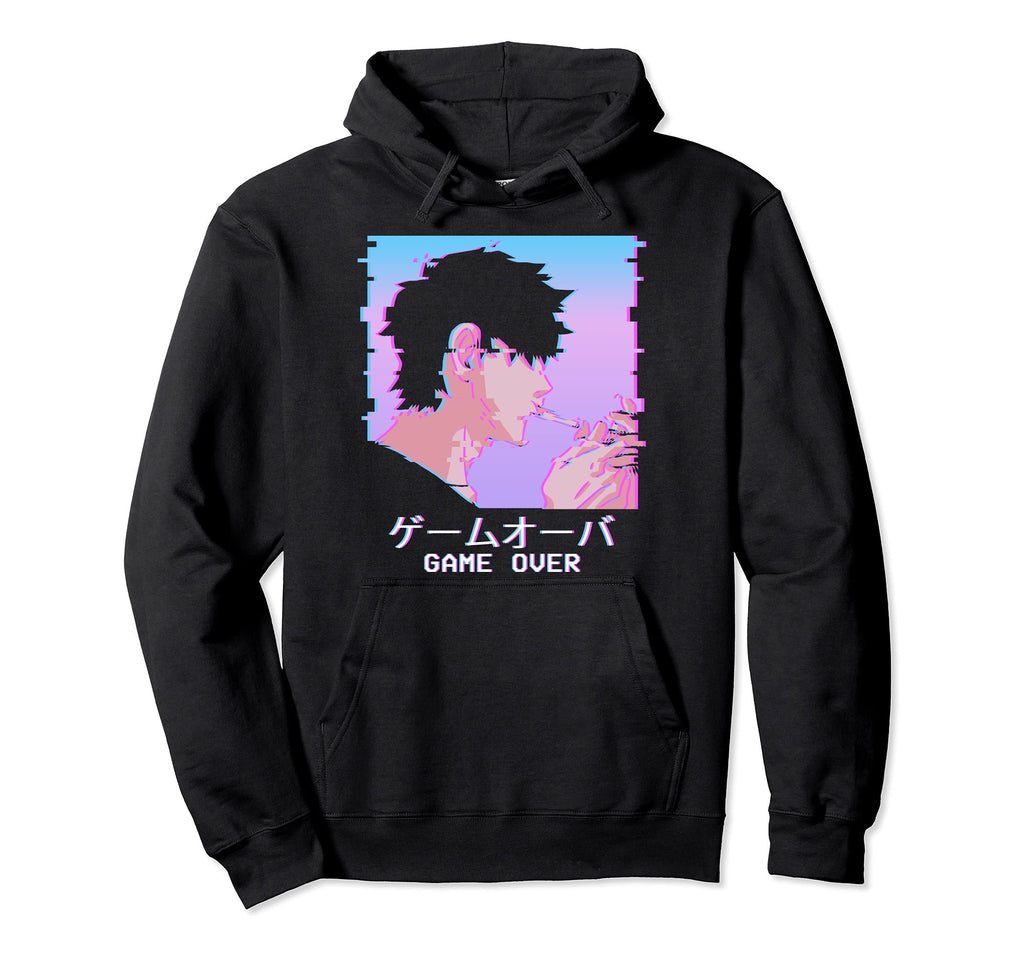 Japanese Vaporwave Aesthetic Anime Lofi Hoodie - Fun Novelty Design Unisex - T-Shirt, Sweatshirt, Hoodie