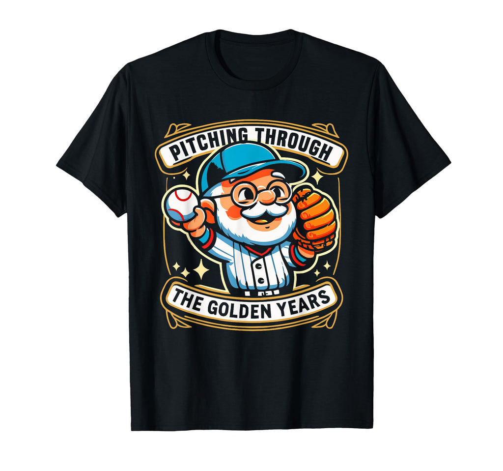 Baseball Grandpa Grandfather Gramps T-Shirt - Graphic Print Men Women - T-Shirt, Sweatshirt, Hoodie