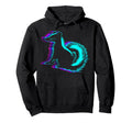Skunk Animal Vaporwave Hoodie - Unique Graphic for Adults - T-Shirt, Sweatshirt, Hoodie