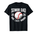 Baseball Senior Dad 2026 Last Inning T-Shirt - Graphic Print Unisex - T-Shirt, Sweatshirt, Hoodie