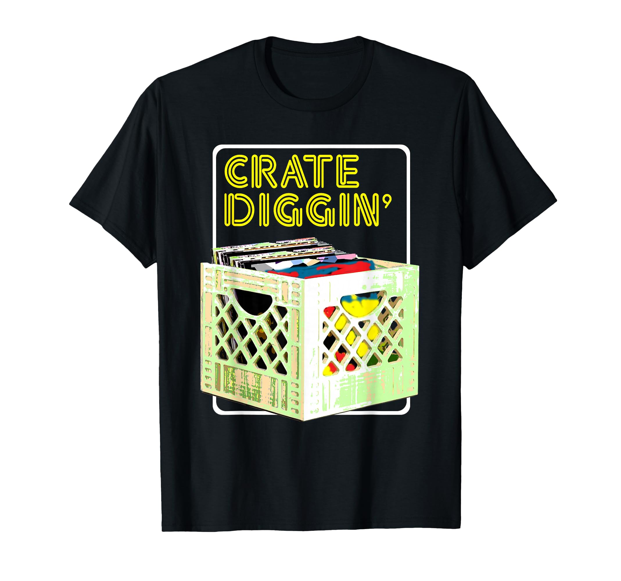 Old School Dj Hip Hop Vinyl Collector T-Shirt - Streetwear Style for Adults - T-Shirt, Sweatshirt, Hoodie
