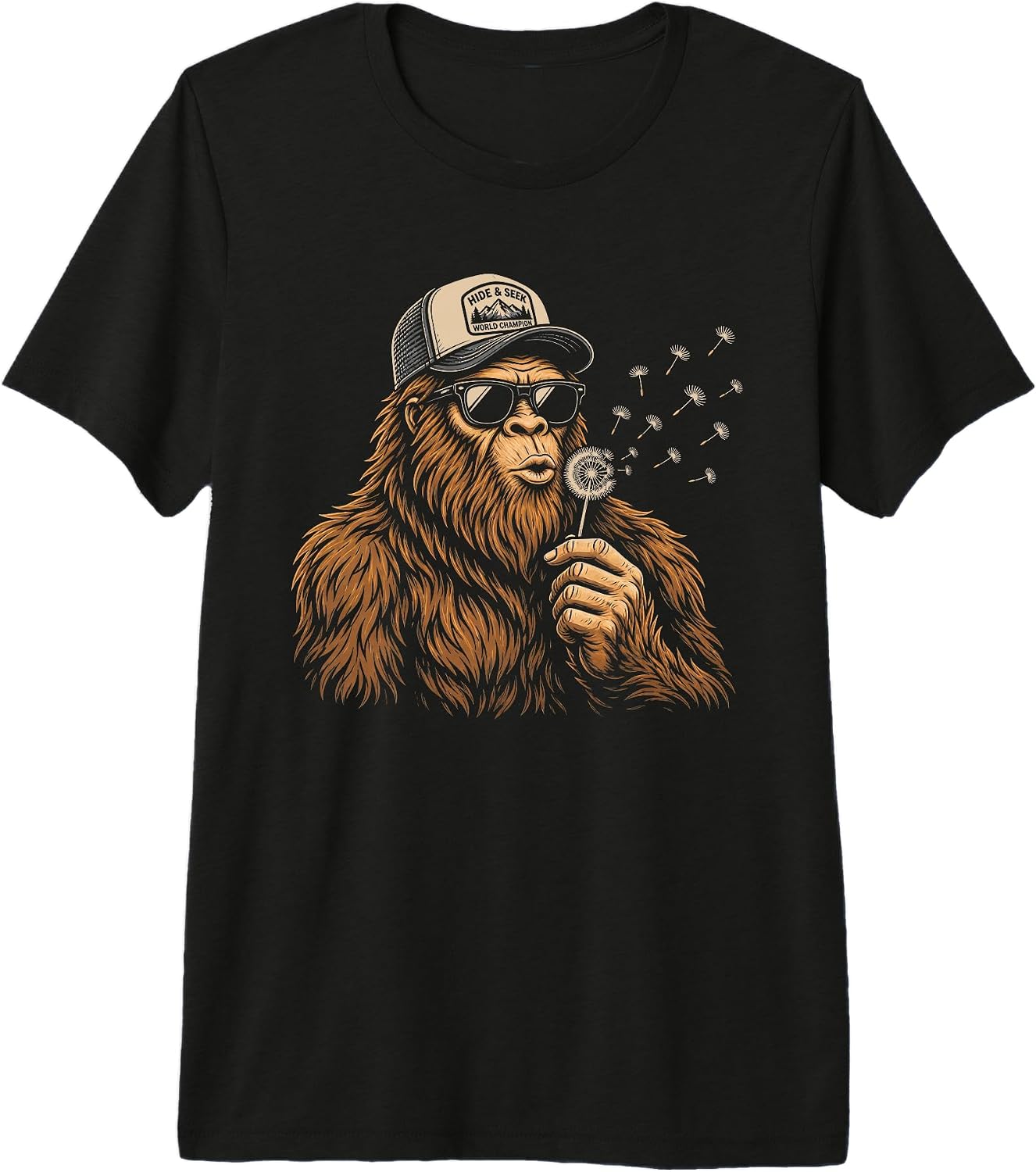 Bigfoot Graphic Apparel for Men Nature Fans - Adult & Kids T-Shirts, Sweatshirts & Hoodies apparel design preview 1