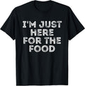 Here For The Food Gifts 2.0 - Adult & Kids T-Shirts, Sweatshirts & Hoodies apparel design preview 1