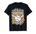 Funny Im Just Here Snacks Baseball T-Shirt - Trendy Graphic Men Women - T-Shirt, Sweatshirt, Hoodie