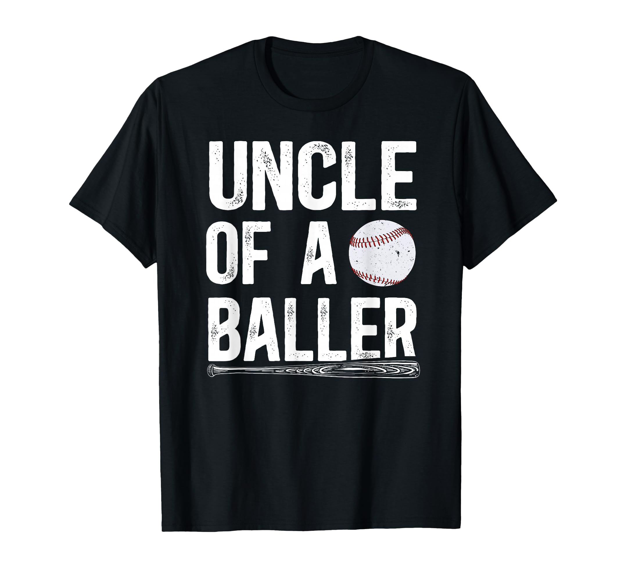 Uncle Baller Baseball Uncle Baseball T-Shirt - Unique Graphic for Adults - T-Shirt, Sweatshirt, Hoodie