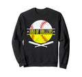 Dad Ballers Funny Dad Baseball Sweatshirt - Streetwear Style for Adults - T-Shirt, Sweatshirt, Hoodie