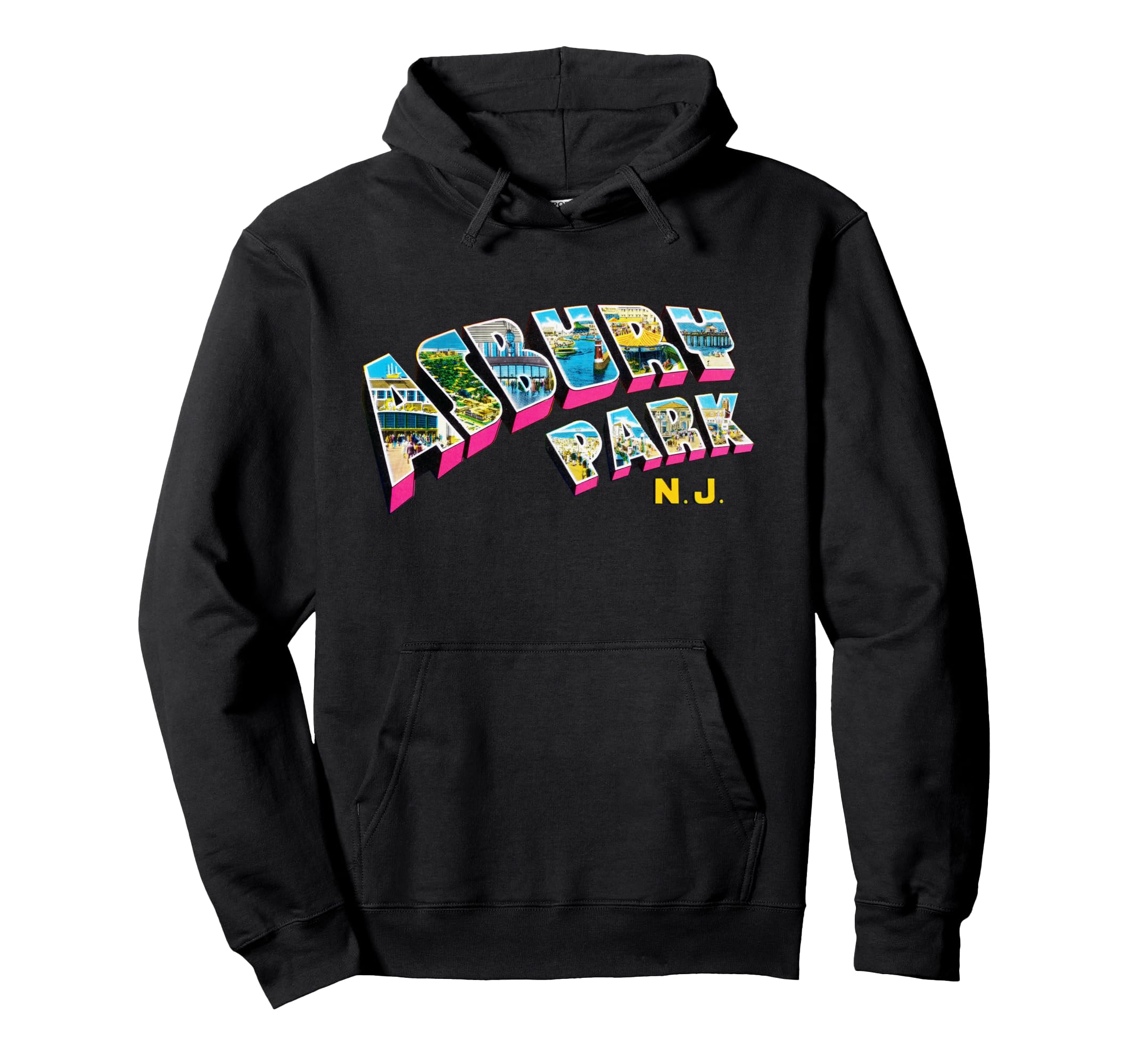 Asbury Park New Jersey Nj Hoodie - Trendy Graphic Men Women - T-Shirt, Sweatshirt, Hoodie