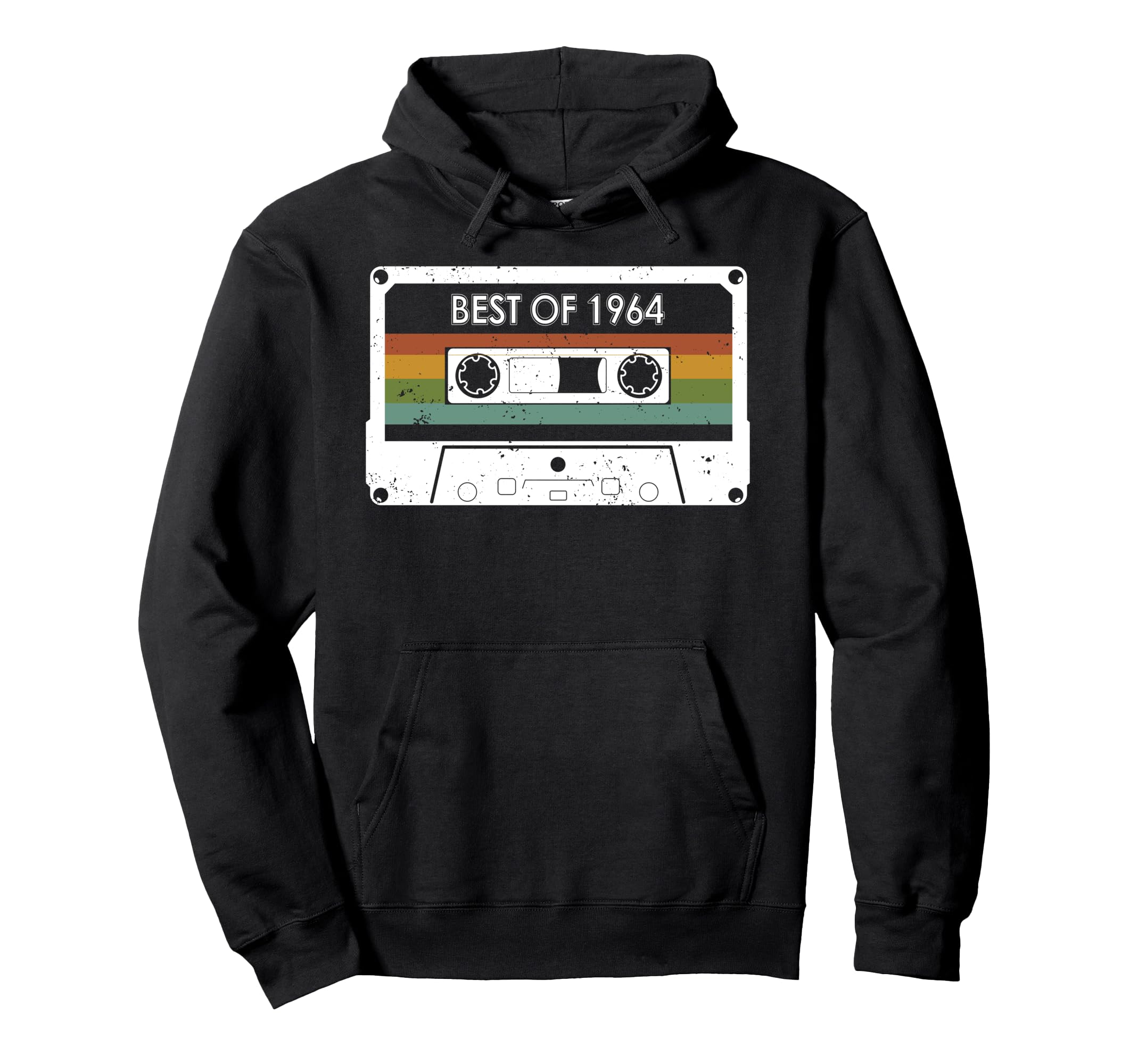 Best 1964 60Th Birthday Cassette Tape Hoodie - Trendy Graphic Unisex - T-Shirt, Sweatshirt, Hoodie