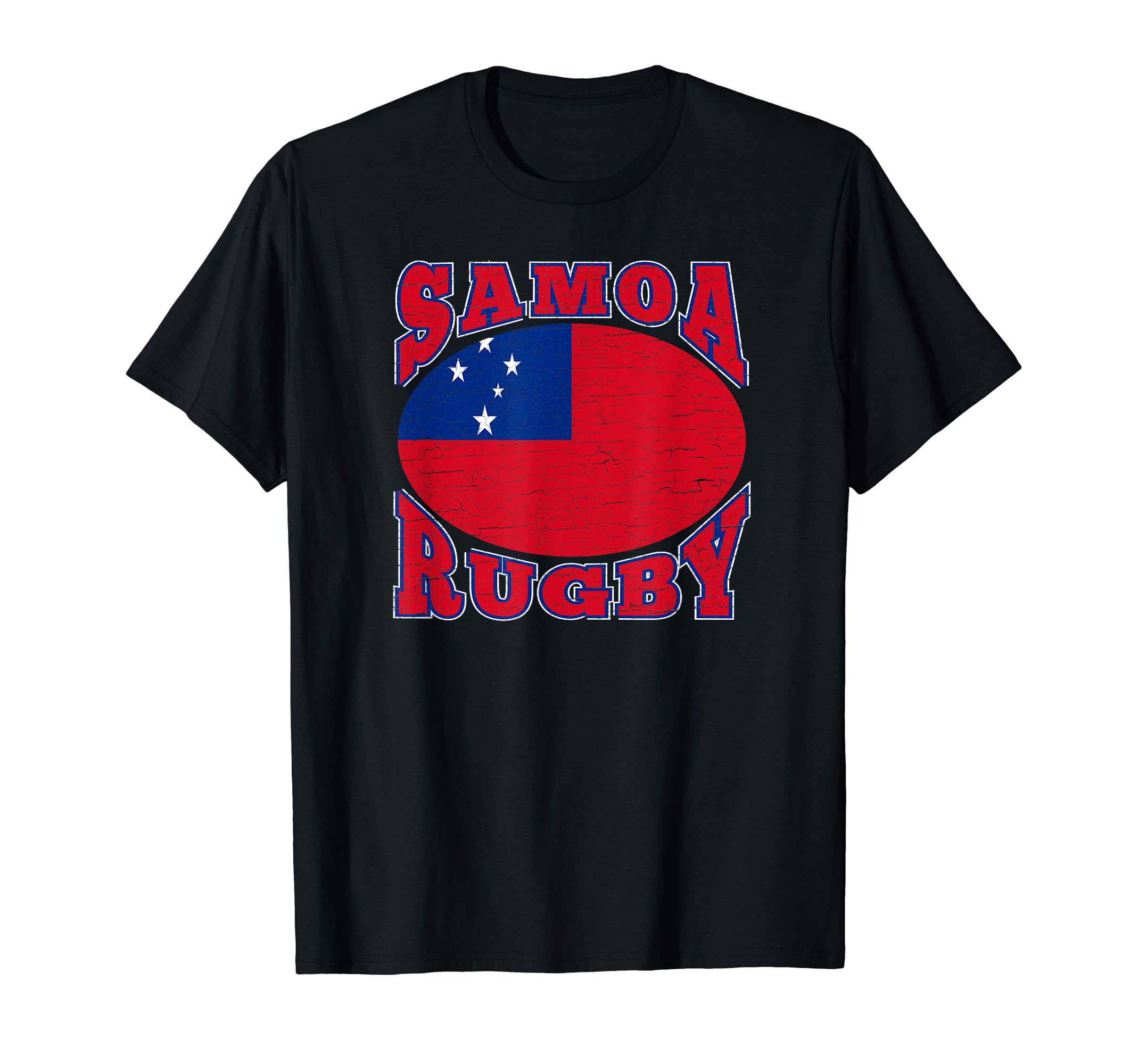 Samoa Rugby Fan Distressed Graphics And T-Shirt - Unique Graphic Unisex - T-Shirt, Sweatshirt, Hoodie