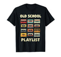 Old School Playlist Cassettes Mix T-Shirt - Novelty Apparel for Adults - T-Shirt, Sweatshirt, Hoodie
