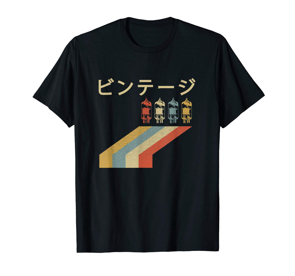 Japanese Vacuum Tube Stripes T-Shirt - Custom Art Print Unisex - T-Shirt, Sweatshirt, Hoodie